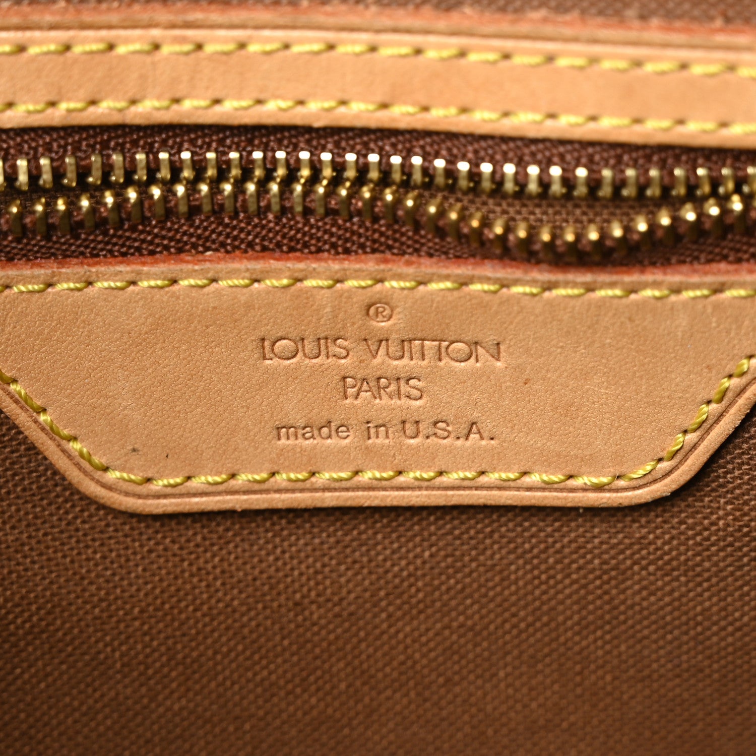 Louis Vuitton Monogram Cabas Mezzo 6 of 10