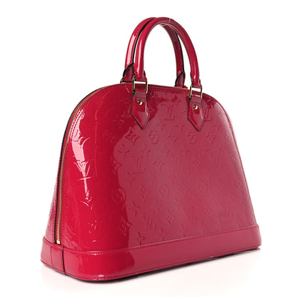 Louis Vuitton Vernis Alma MM Rose Indien 3 of 8