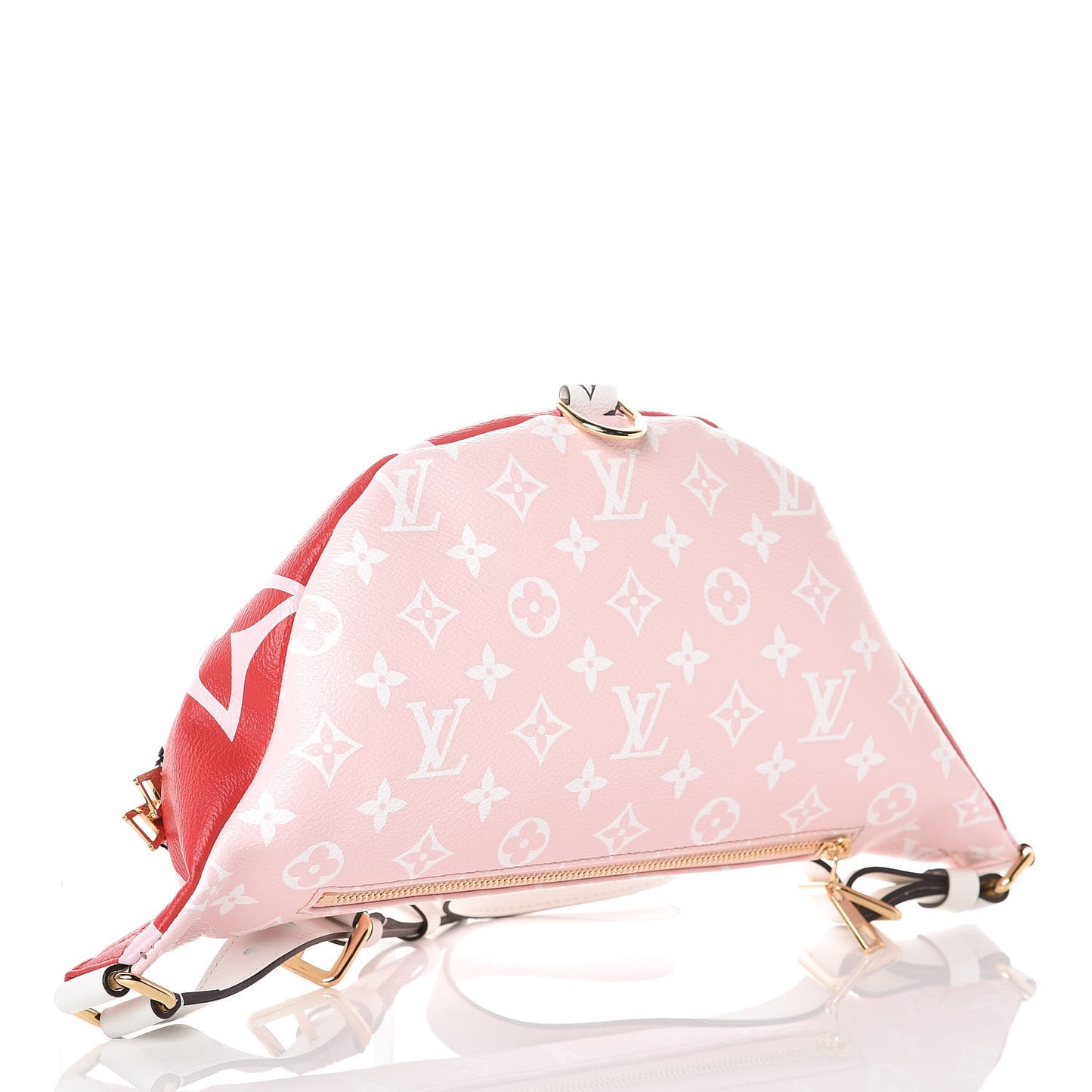 Monogram Giant Bumbag Rouge