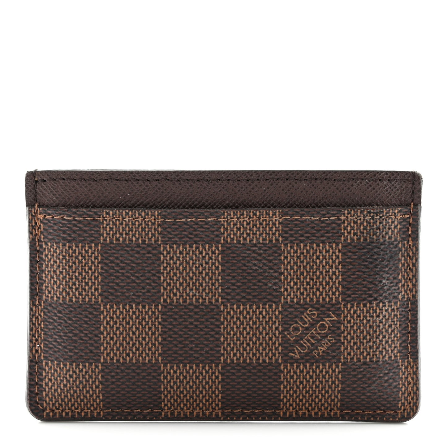 Damier Ebene Card Holder