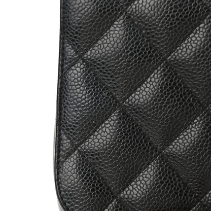 Chanel Caviar Quilted Jumbo Single Flap Black 15 of 20