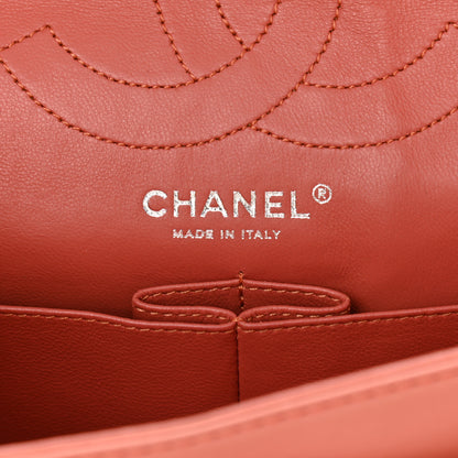 Chanel Lambskin Quilted 2.55 Reissue 226 Flap Orange 6 of 12
