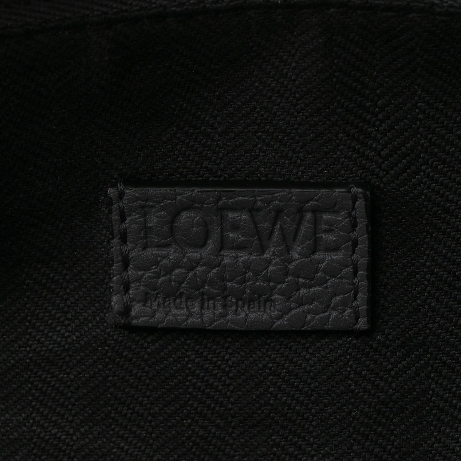 Loewe Calfskin Large Puzzle Edge Bag Dark Grey 6 of 9