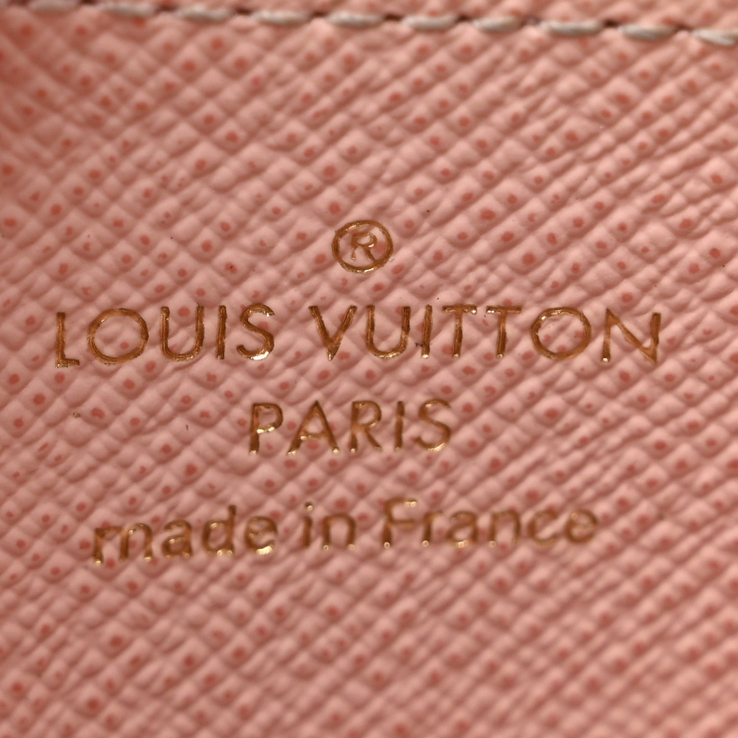 Damier Ebene Zippy Coin Purse Rose Ballerine