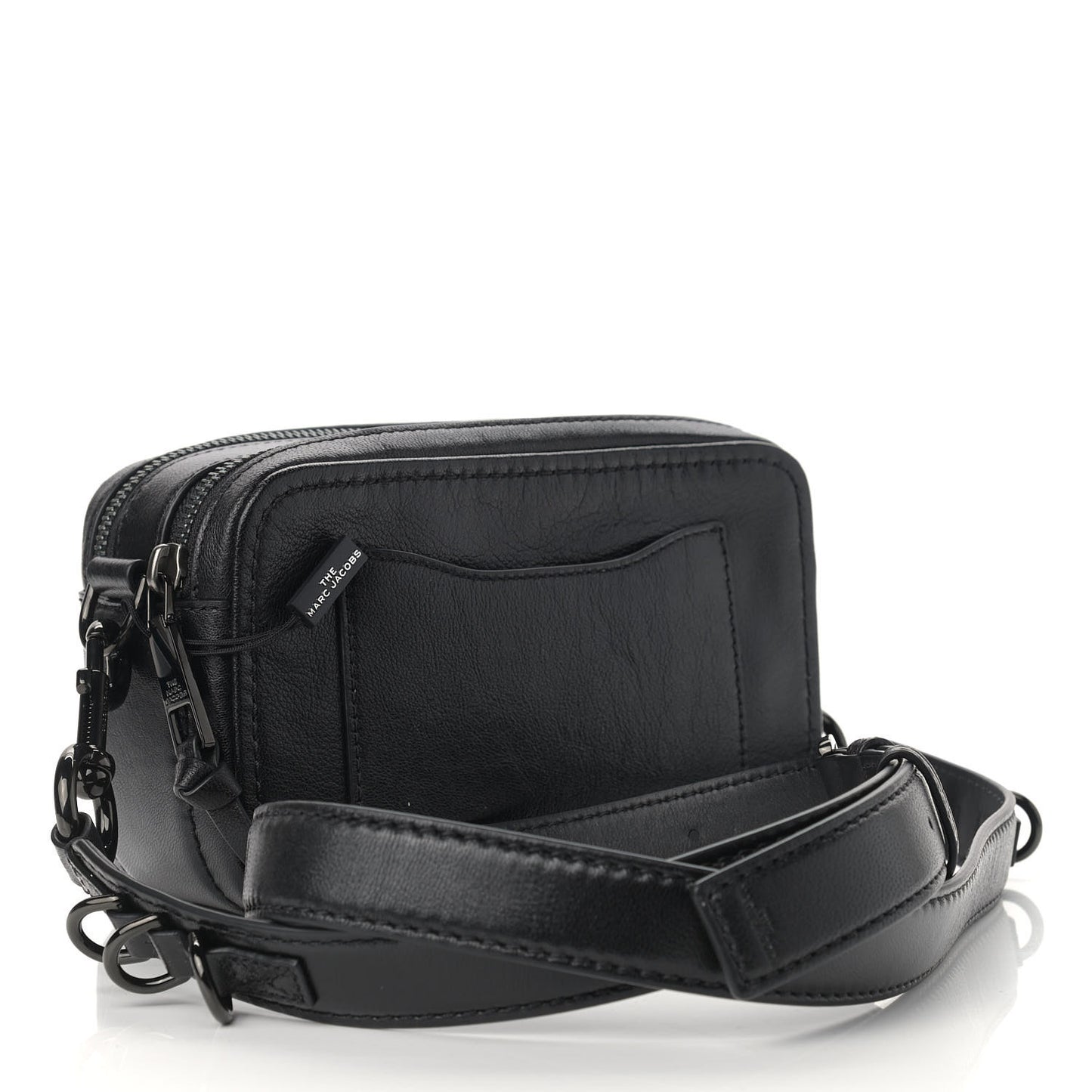 Saffiano Snapshot Camera Bag Black