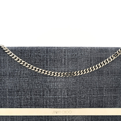 Jimmy Choo Denim Milla Clutch Blue 7 of 11