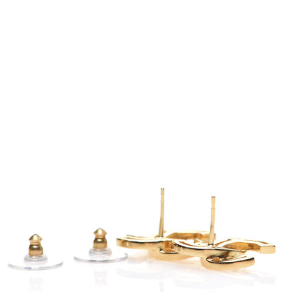 Chanel Metal Obazine CC Earrings Gold 3 of 4