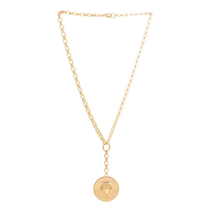 Foundrae 18K Yellow Gold Diamond Protection Large Mixed Belcher Extension Chain Necklace 2 of 5