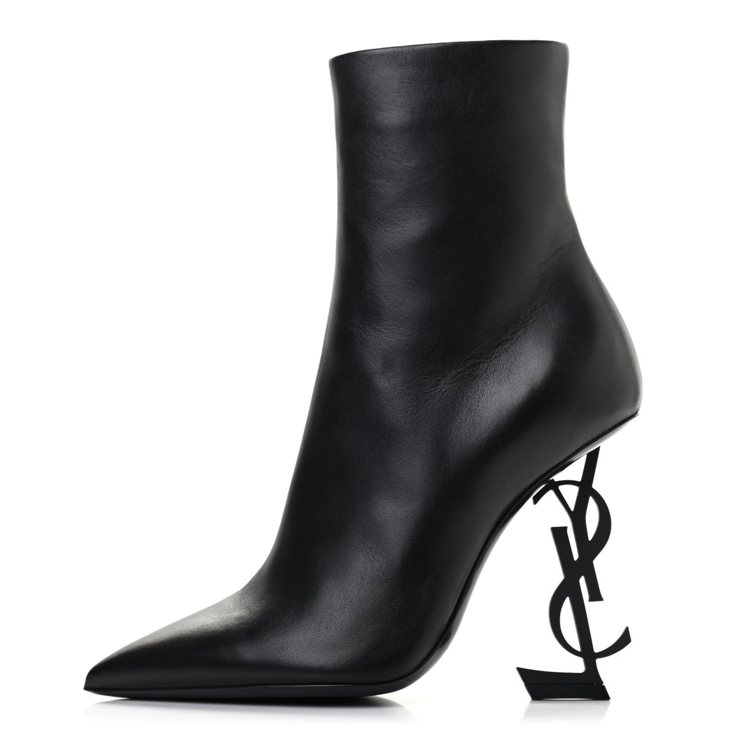 Calfskin Opyum Ankle Boots 35 Black