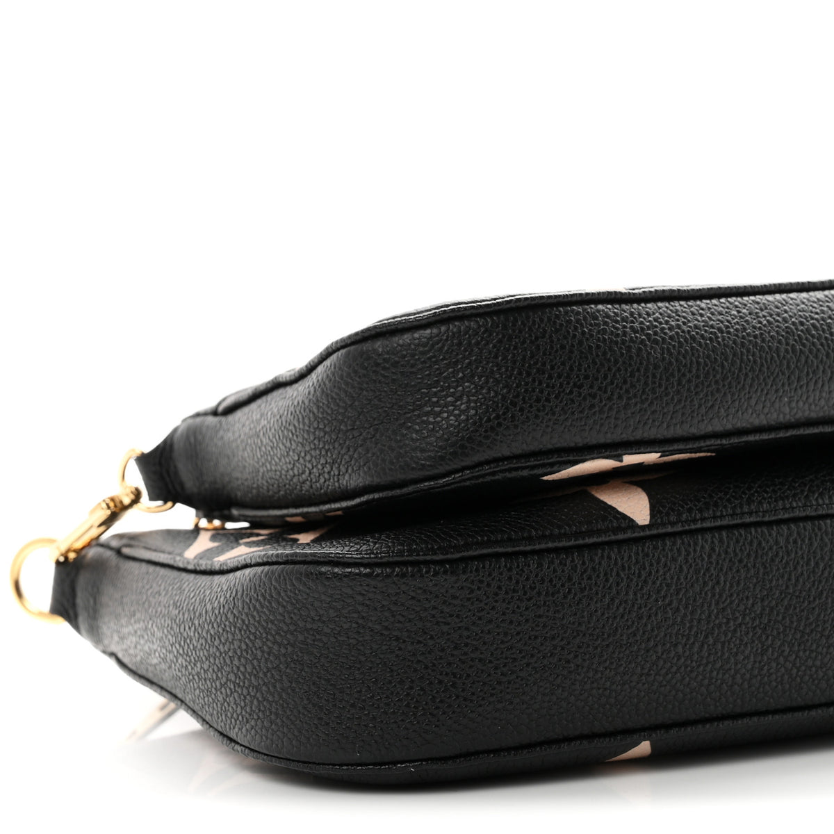 Louis Vuitton Empreinte Monogram Giant Multi Pochette Accessories Black Beige 7 of 8