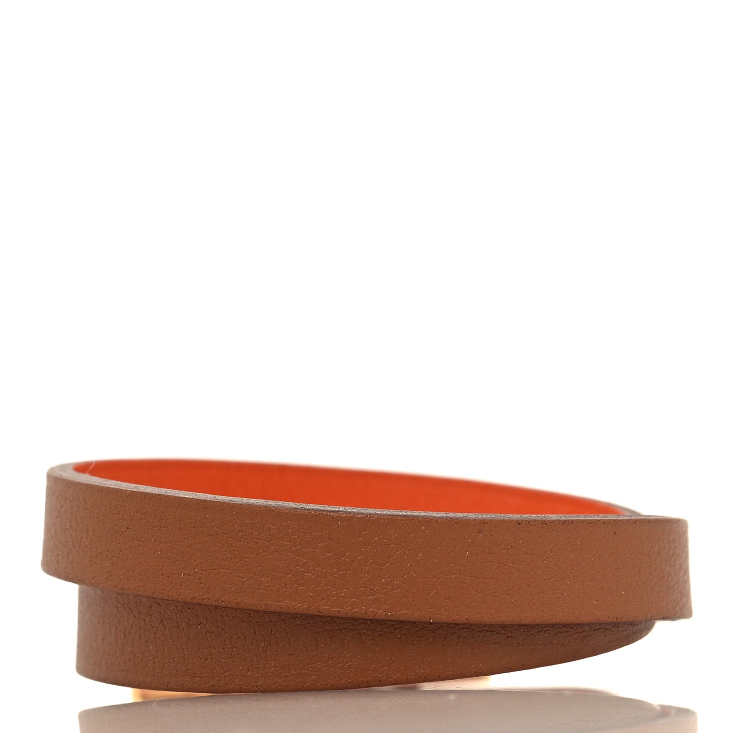 Swift Behapi Double Tour Reversible Bracelet T1 Orange Gold