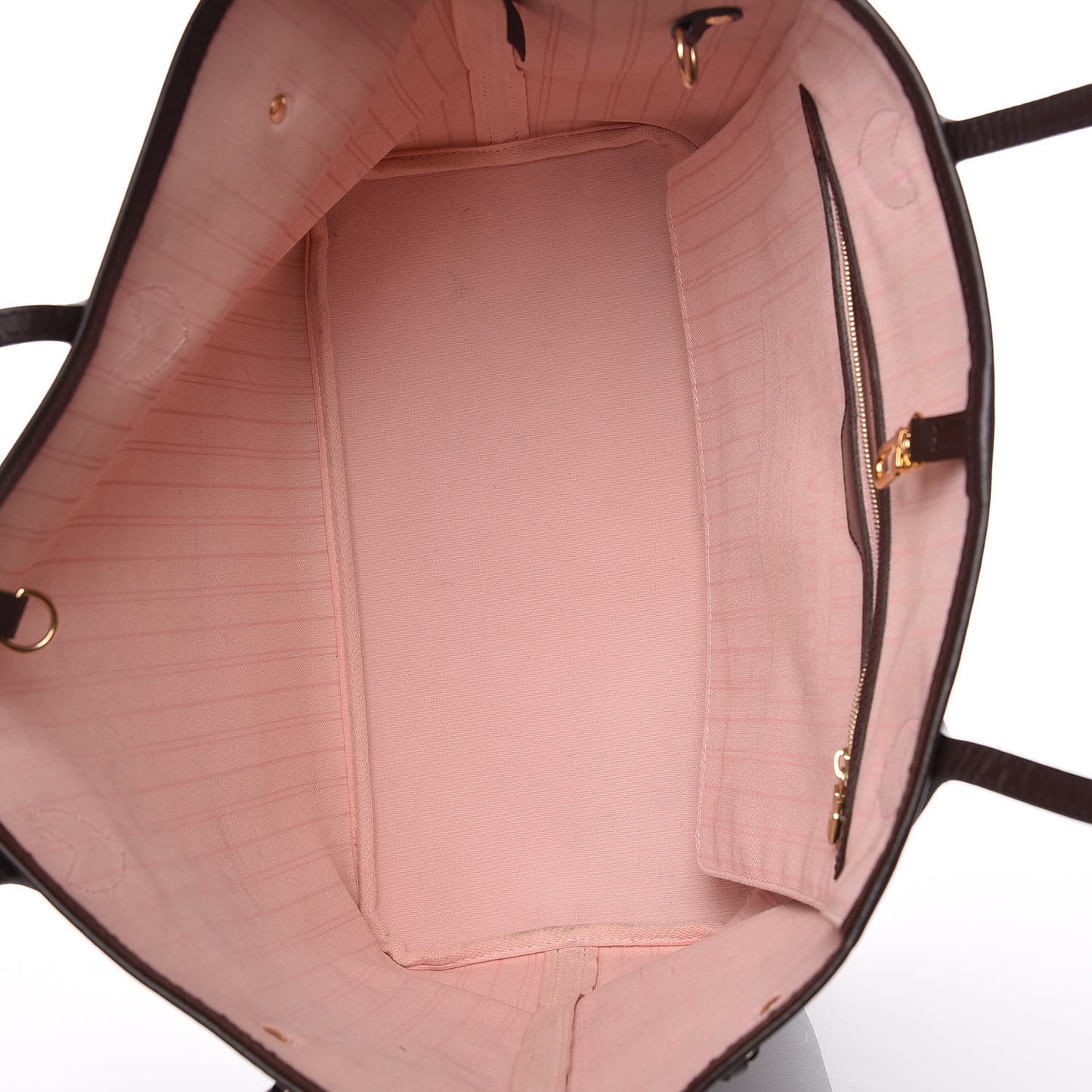 Damier Ebene Neo Neverfull MM Rose Ballerine