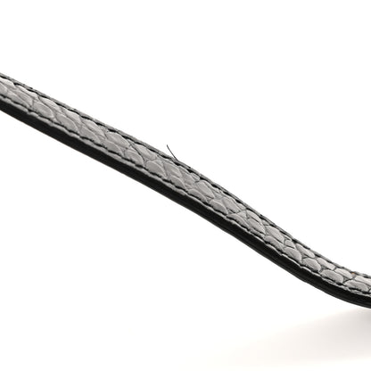 Saint Laurent Calfskin Crocodile Embossed Baby Sac De Jour Black 13 of 15