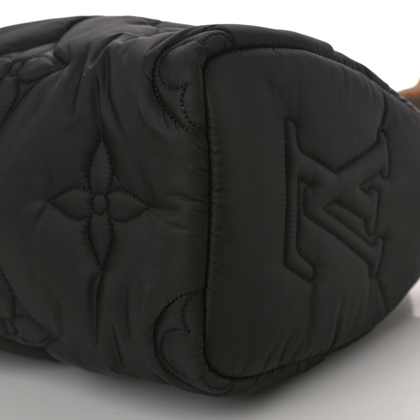Econyl Mini Monogram Pillow Speedy Bandouliere 25 Black