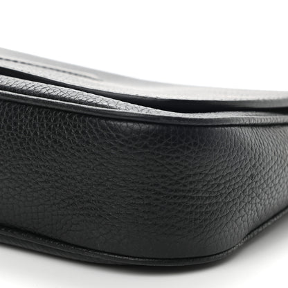 Gucci Pebbled Calfskin Medium Soho Flap Crossbody Black 10 of 10