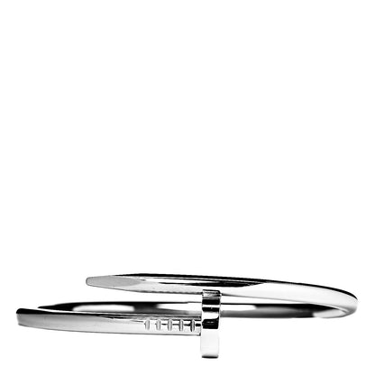 Cartier 18K White Gold Juste Un Clou Bracelet 16 1 of 7