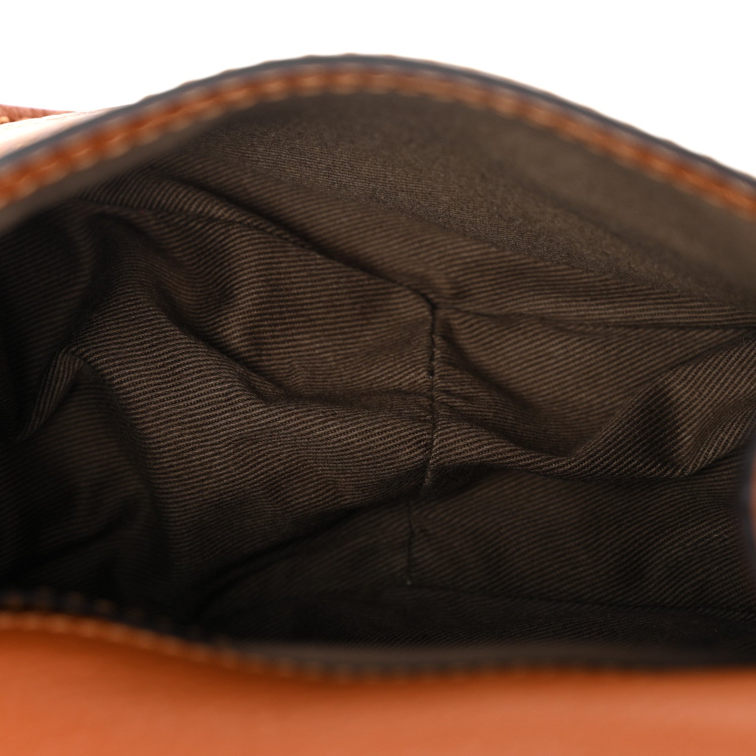 Chloe Grained Calfskin Small Marcie Saddle Bag Tan 5 of 10