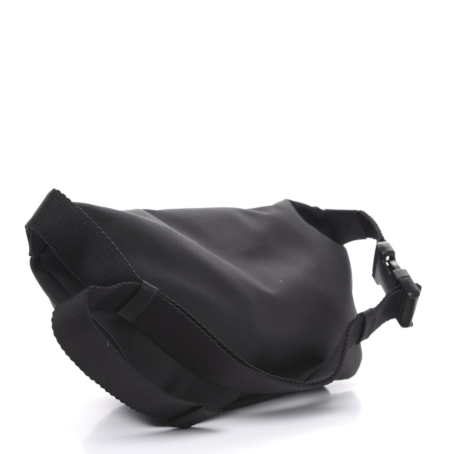 Balenciaga Sport Nylon Logo Embroidered Wheel Beltpack Black 2 of 9