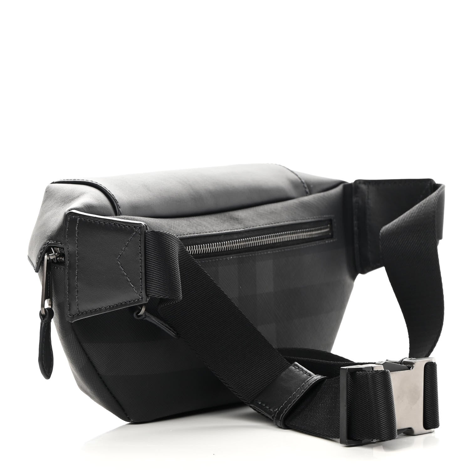Burberry Charcoal Check Calfskin Sonny Bum Bag Charcoal 3 of 11