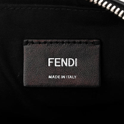 Fendi Textured Calfskin Bugs Camouflage Medium Camera Case Multicolor Military 6 of 15