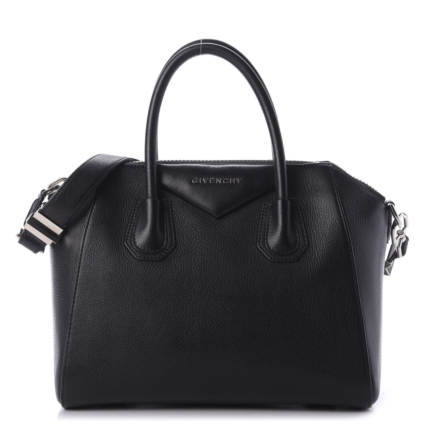 Sugar Goatskin Small Antigona Black