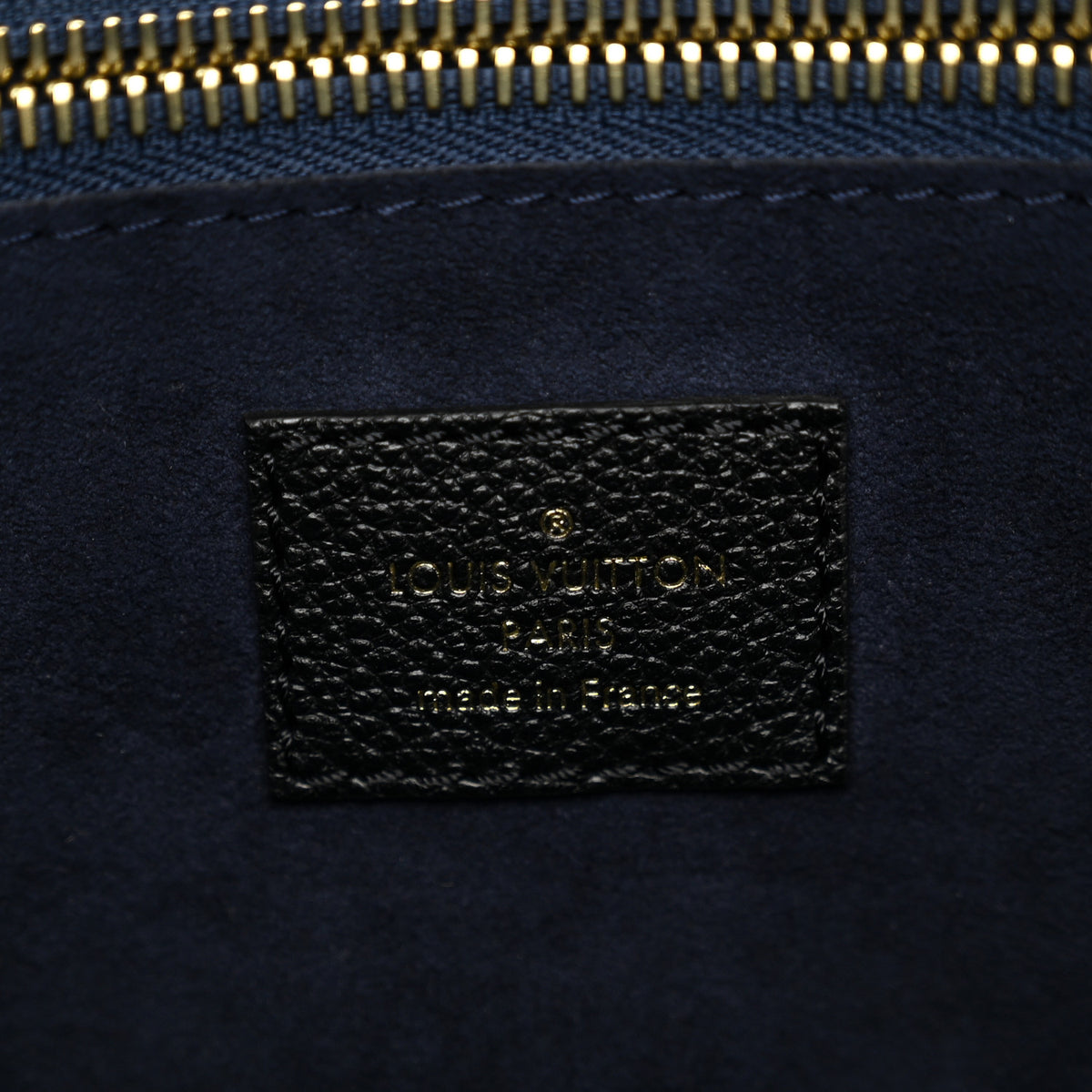Louis Vuitton Empreinte Monogram Giant Neverfull MM Black 6 of 9