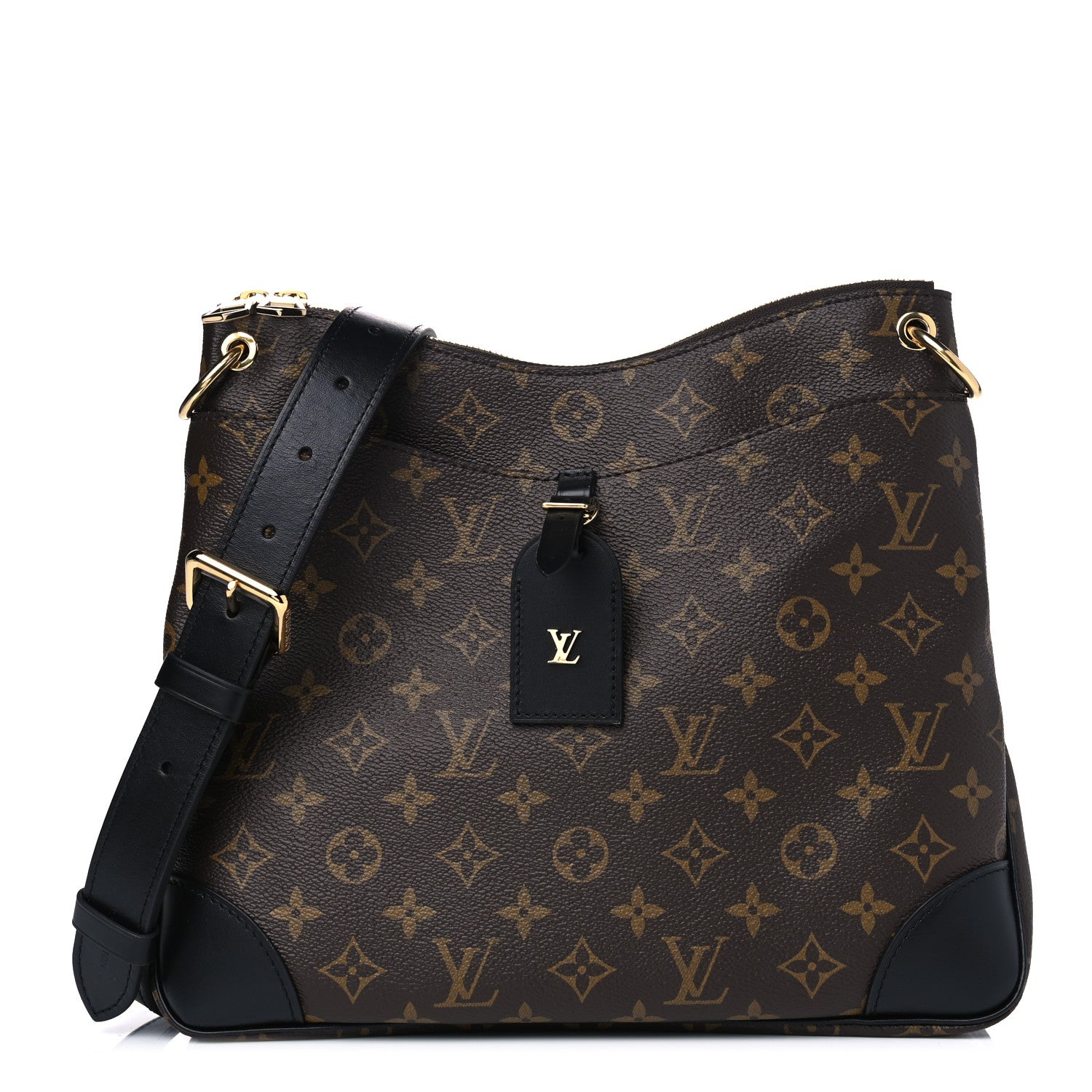 Louis Vuitton Monogram Odeon MM Black 1 of 5