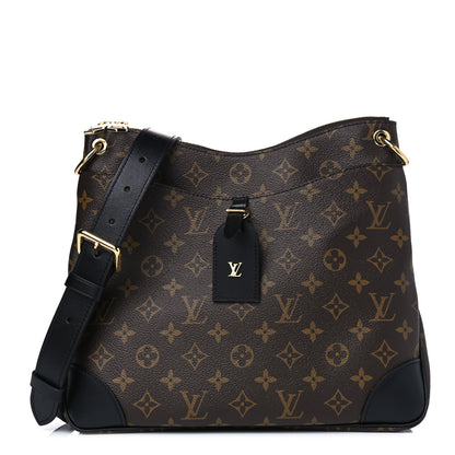 Louis Vuitton Monogram Odeon MM Black 1 of 5