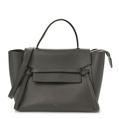 Celine Grained Calfskin Mini Belt Bag Grey 1 of 8