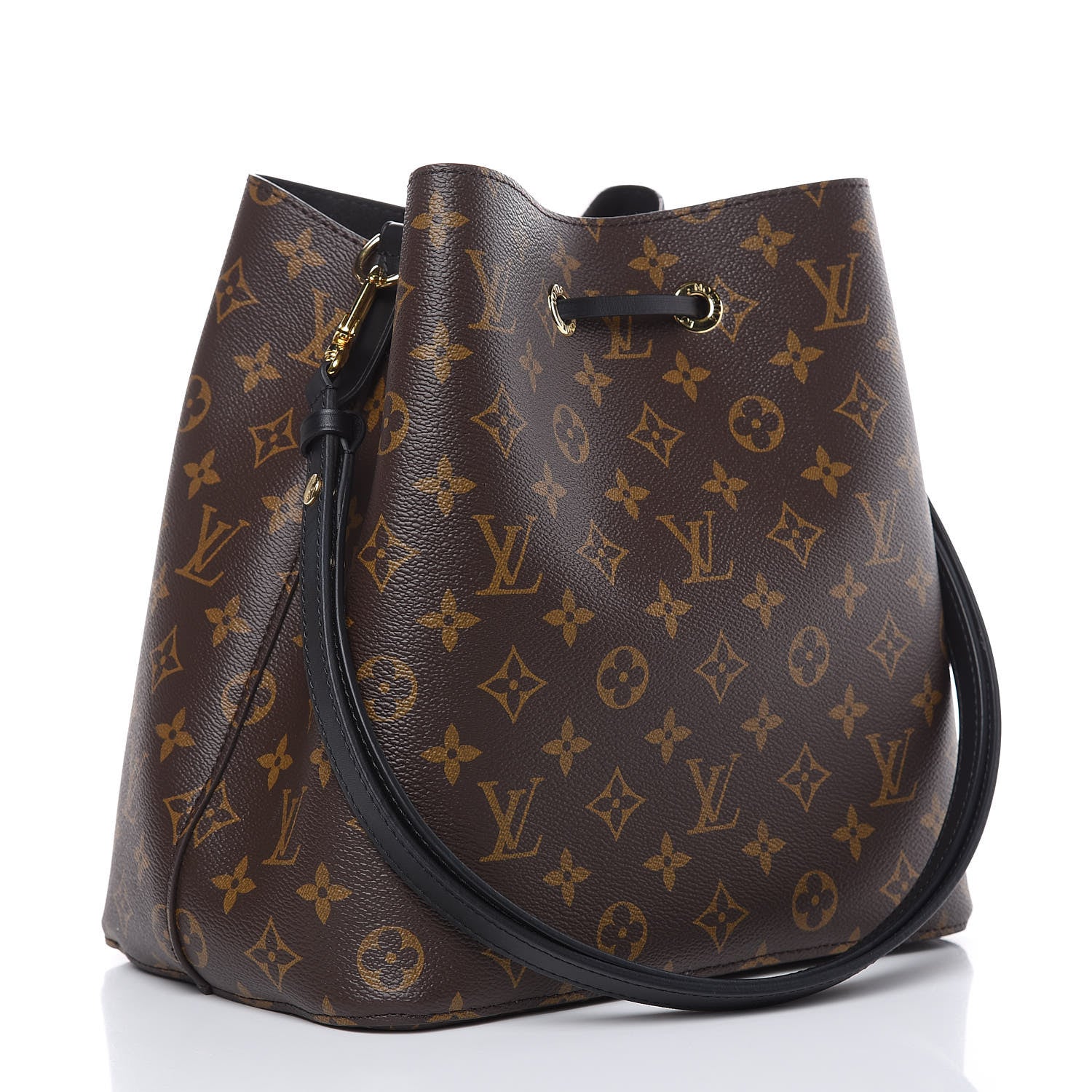 Louis Vuitton Monogram Neonoe MM Black 3 of 8