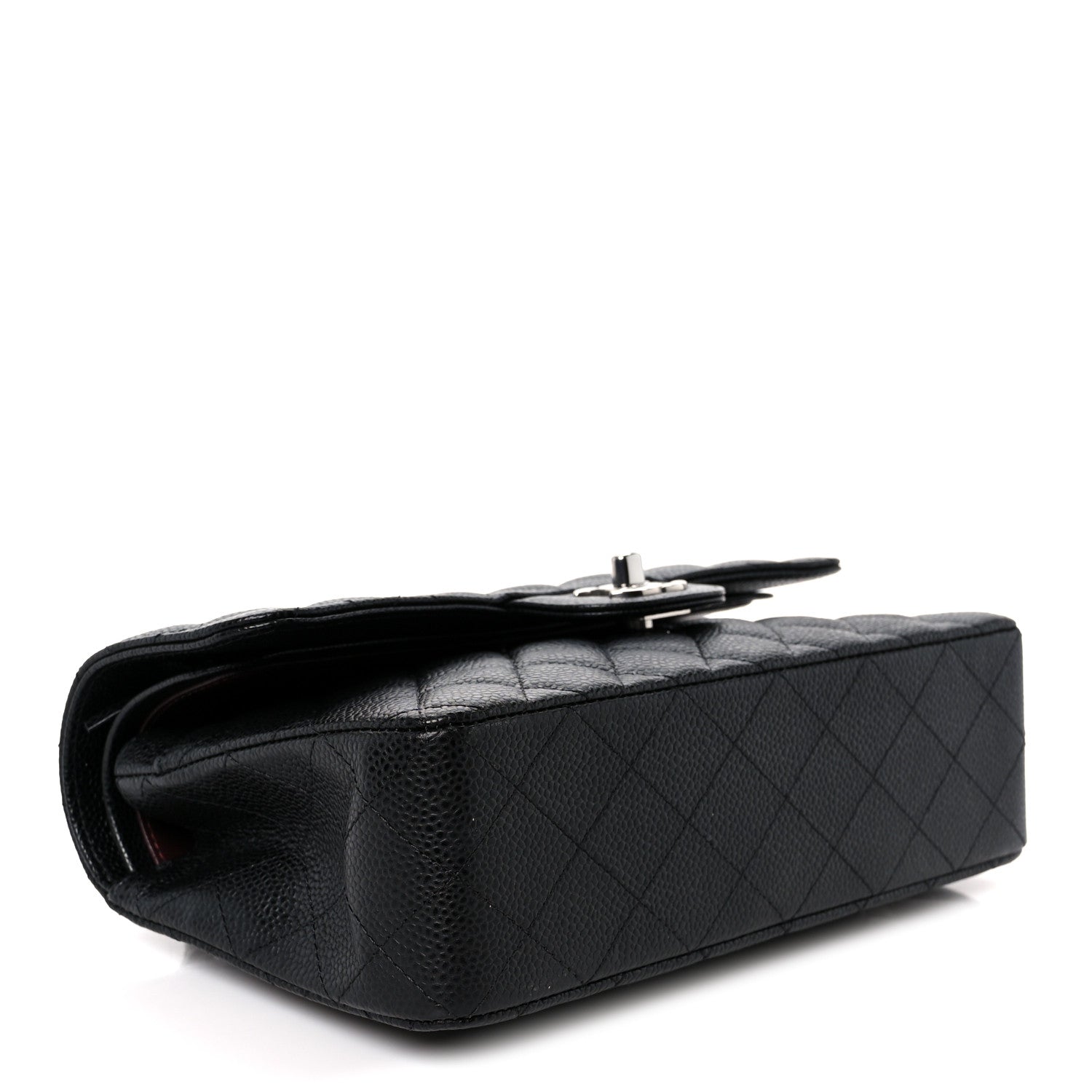 Chanel Caviar Quilted Small Double Flap Black Black 4 of 11