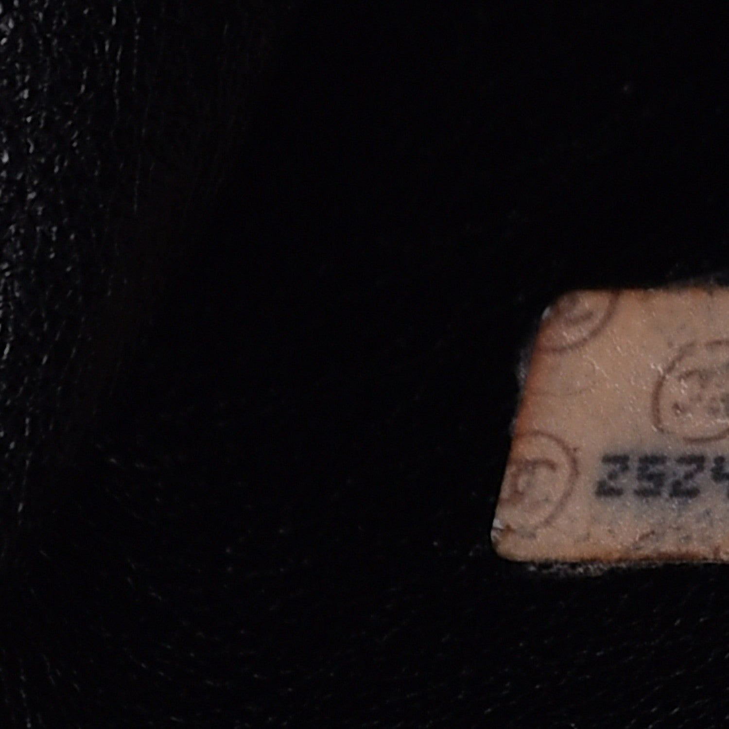 Chanel Lambskin CC Tote Black 5 of 7