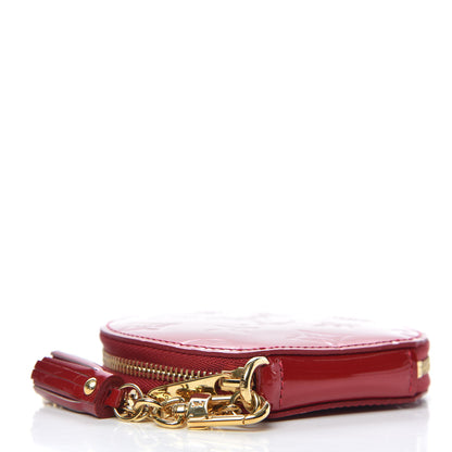 Louis Vuitton Vernis Chapeau Coin Purse Pomme D'Amour 4 of 8