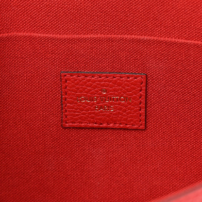 Louis Vuitton Empreinte Pochette Felicie Chain Wallet Scarlet 8 of 15