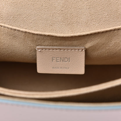 Fendi Vitello Liberty Scalloped Studded Kan I Shoulder Bag Soap 5 of 10