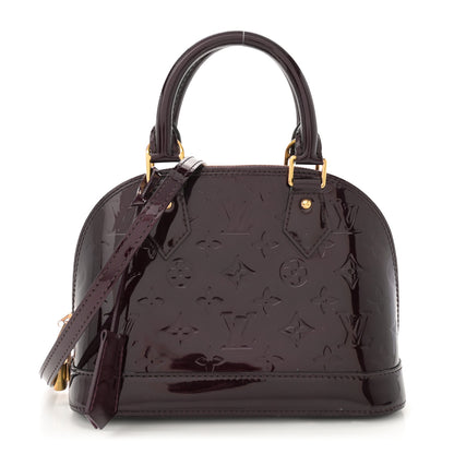 Louis Vuitton Vernis Alma BB Amarante 1 of 11