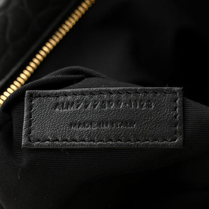 Saint Laurent Grained Lambskin Large Calypso Black 7 of 10