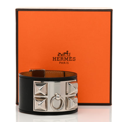 Hermes Box Collier De Chien CDC Bracelet S Black 7 of 7