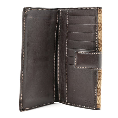 Gucci Monogram Lovely Heart Continental Wallet Brown 5 of 13
