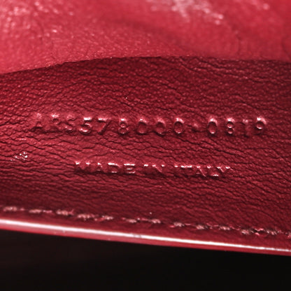 Saint Laurent Smooth Calfskin Medium Classic Monogram Cassandra Top Handle Black 7 of 12