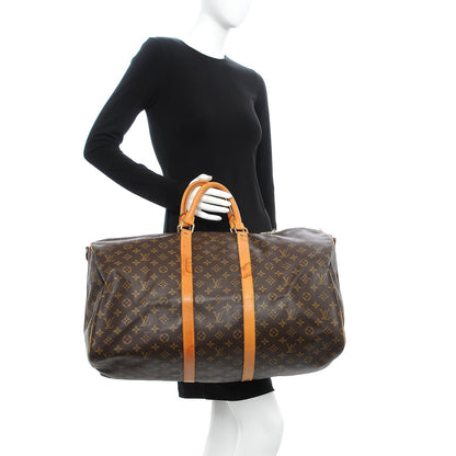 Louis Vuitton Monogram Keepall Bandouliere 55 2 of 15