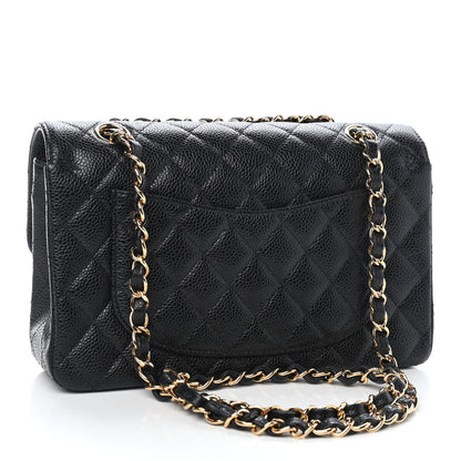 Chanel Caviar Quilted Small Double Flap Black 3 of 9