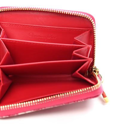 Christian Dior Technical Fabric Embroidered Toile De Jouy DiorTravel Detachable Card Holder Red 5 of 12