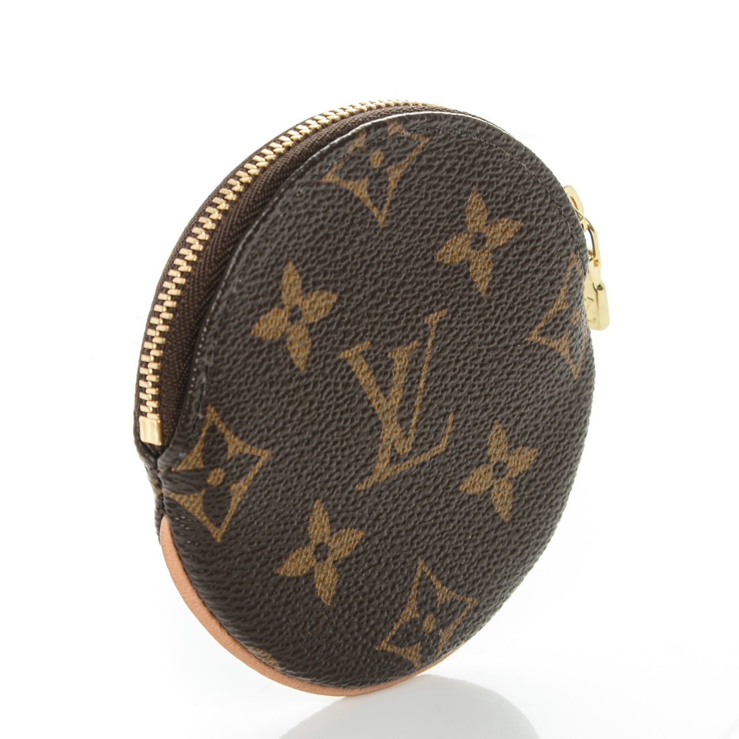 Monogram Round Coin Purse