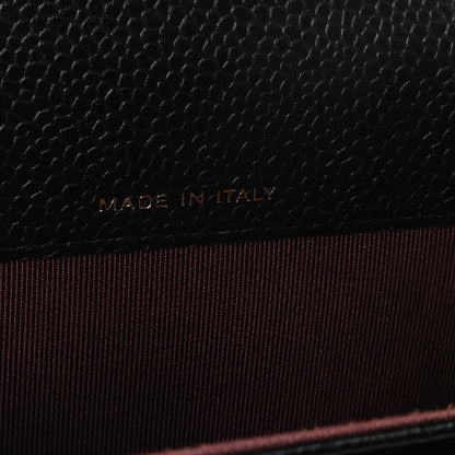 Chanel Caviar Quilted Flap Card Holder Black 6 of 9