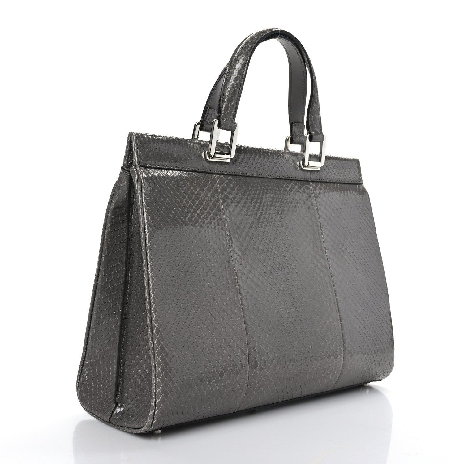Gucci Elaphe Medium Zumi Top Handle Bag Dusty Grey 3 of 9