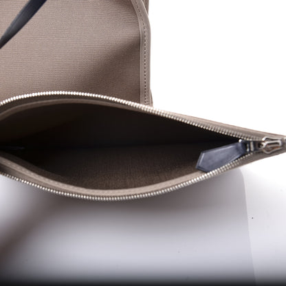 Hermes Vache Hunter Toile Herbag Zip 31 PM Etoupe Ebene 6 of 13