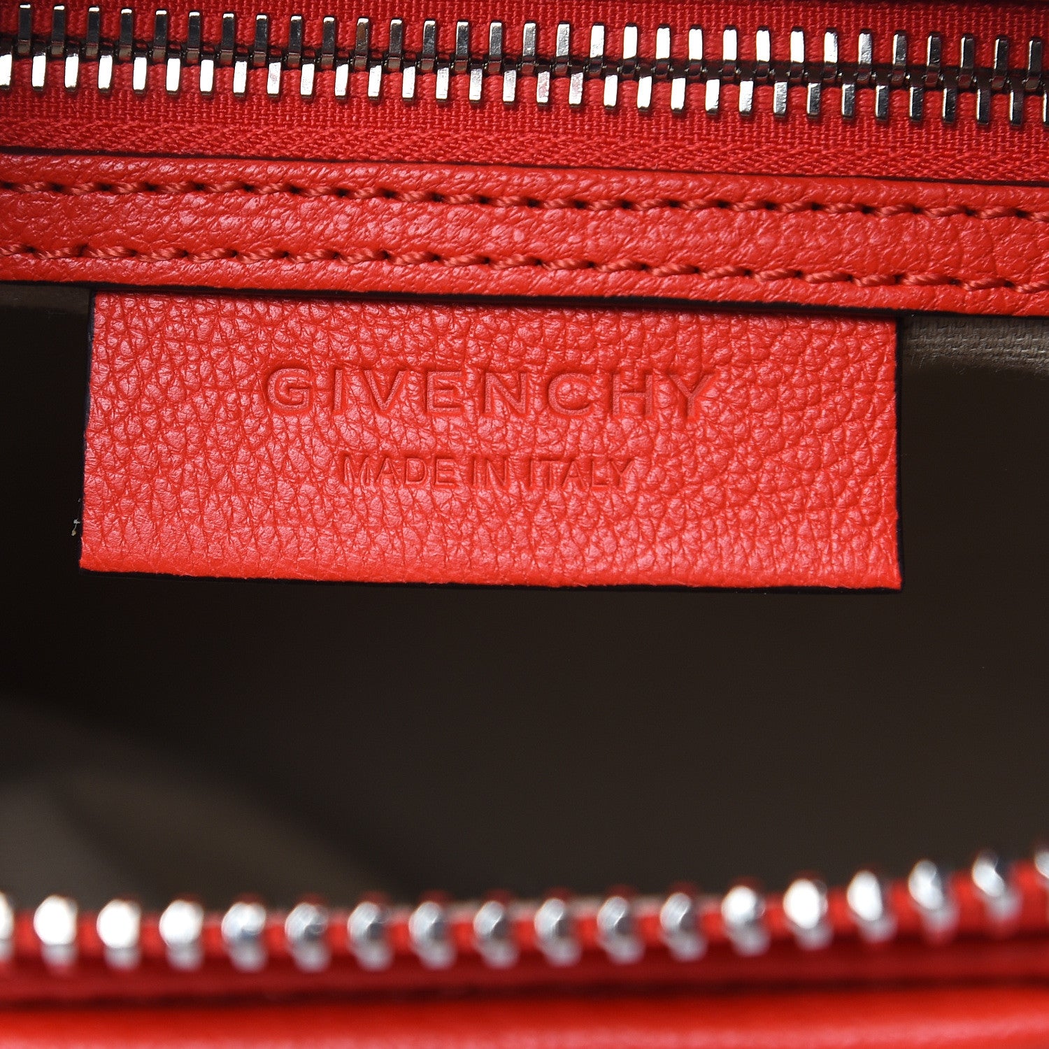 Givenchy Sugar Goatskin Mini Antigona Pop Red 6 of 9