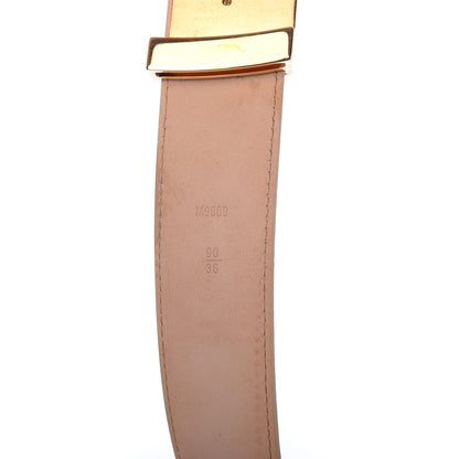 Louis Vuitton Damier Azur LV Initiales Belt 90 36 6 of 6