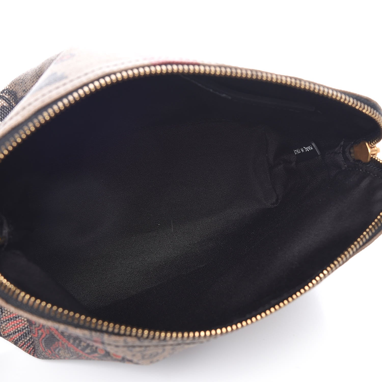 Burberry Coated Canvas Check Large Doodle Pouch 5 of 11